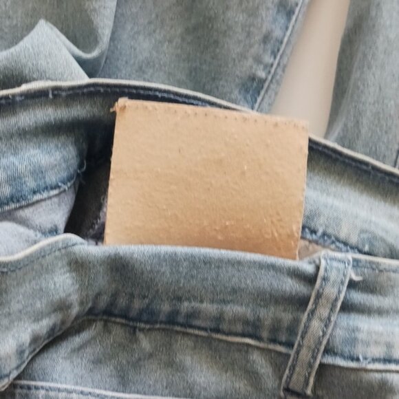 LAFEI- NIER Woman's Jeans Light Blue W Swarovski Crystals - Picture 15 of 16